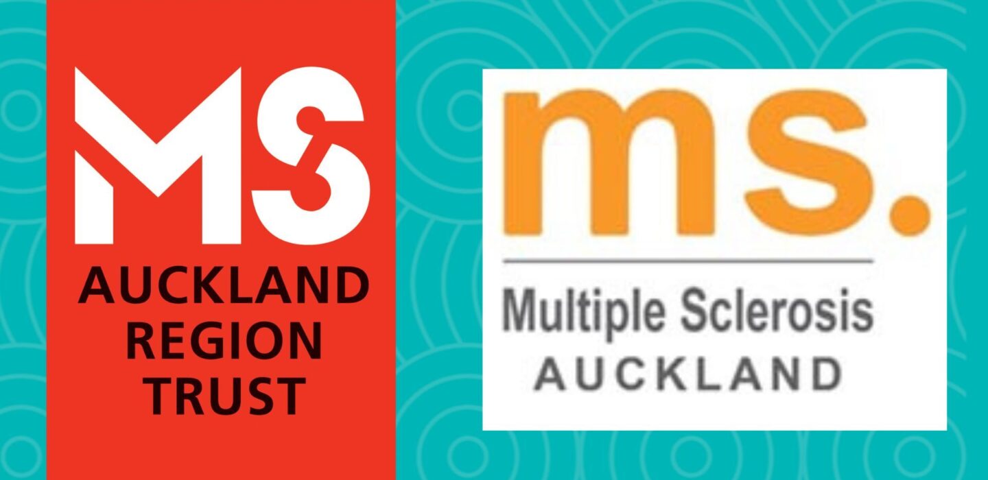 Old logos of MS Auckland and MS Auckland region Trust