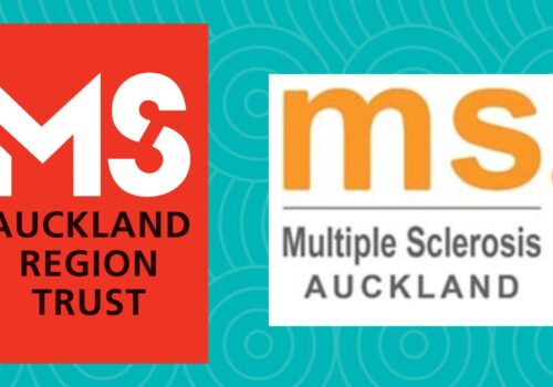 Old logos of MS Auckland and MS Auckland region Trust