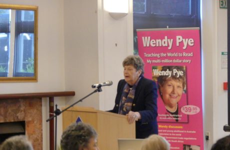 Dame Wendy Pye, Renowned Publisher Supports MS Auckland