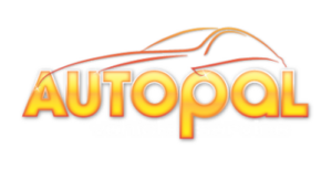 Autopal logo in shame of car